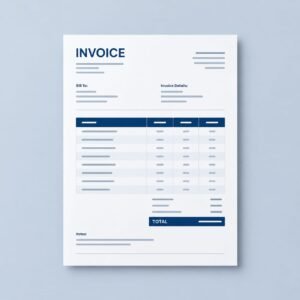 Editable Invoice Template (Excel)